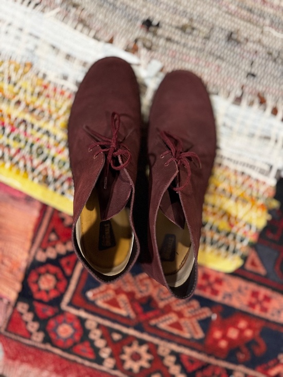 Clarks Desert Boot in Bordeaux Mens 14